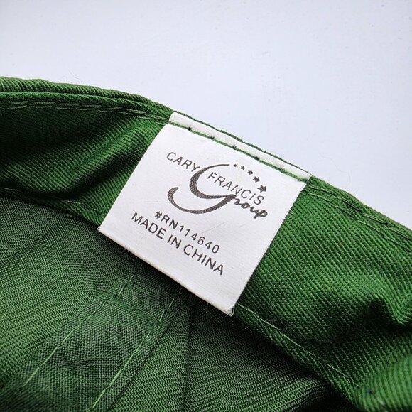 John Deere Snapback Hat Green Adjustable Embroidered Logo Adults One Size Cap - Picture 9 of 10